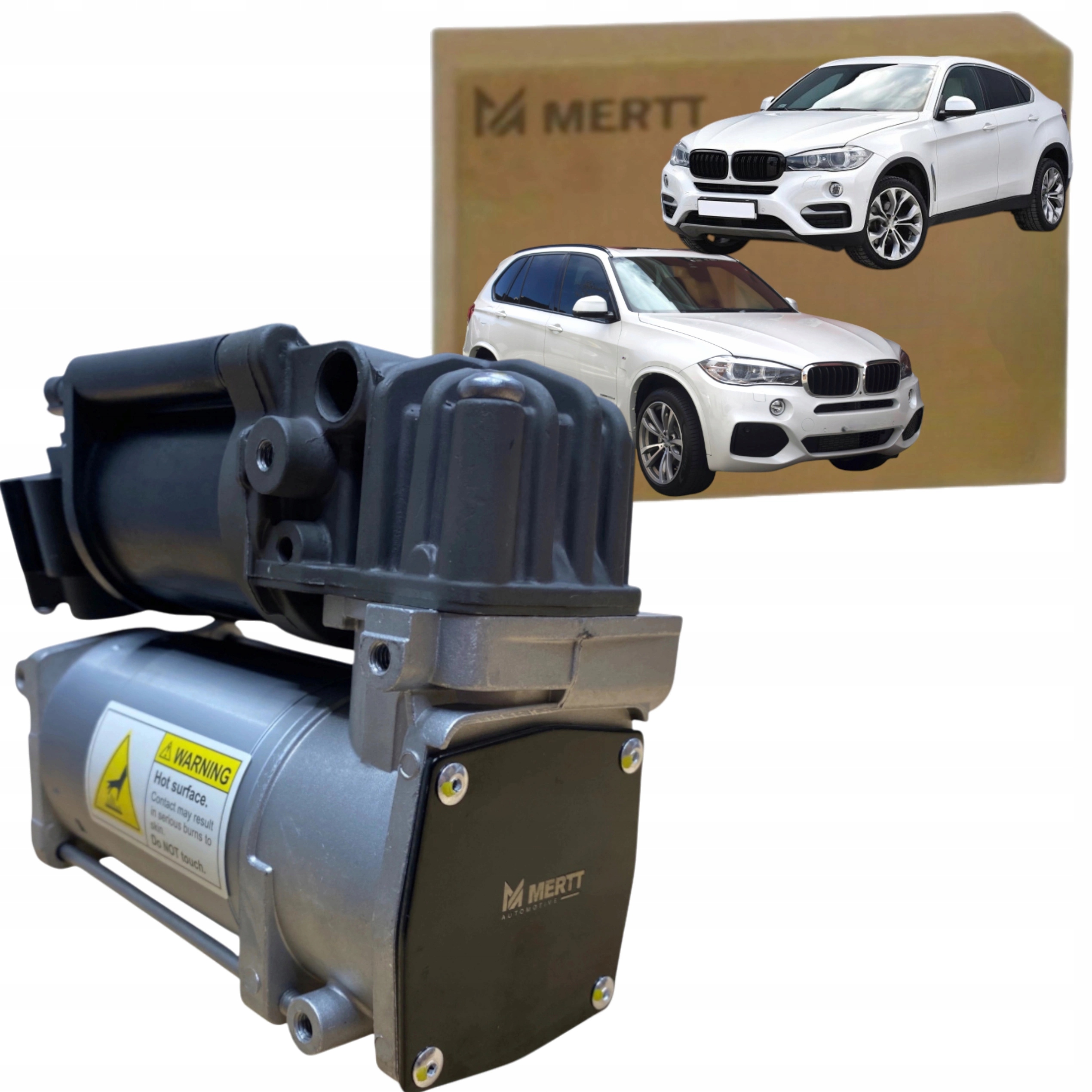 Kompresor kompresor vzduchového odpružení Bmw X5 F15 X6 F16 2012-2018