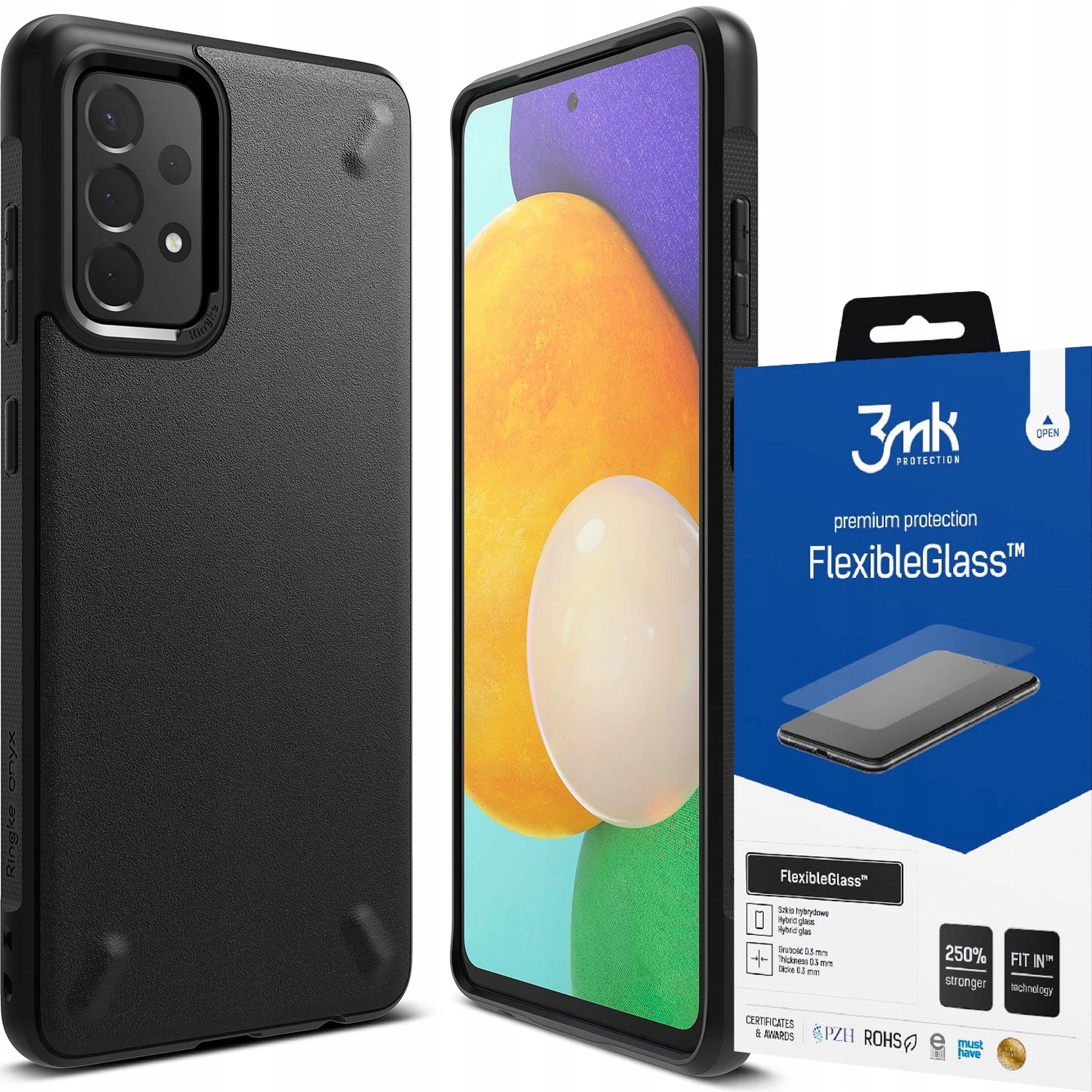 

Ringke Etui Case Obudowa Do Galaxy A52 + Szkło 3MK