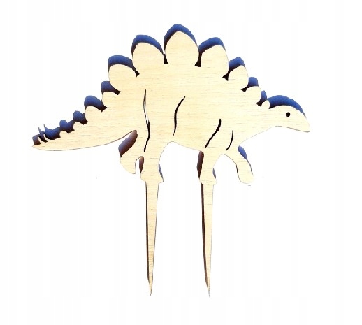 

Dinozaur Stegozaur dekoracja topper na tort 13cm