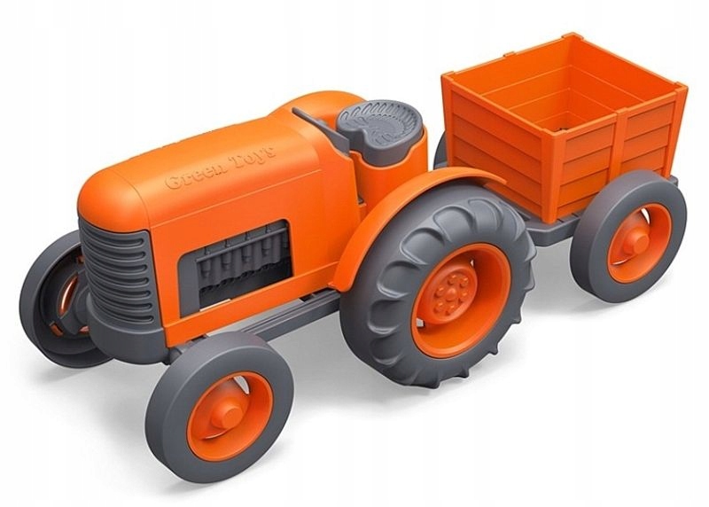 

Traktor Ciągnik z przyczepą Green Toys