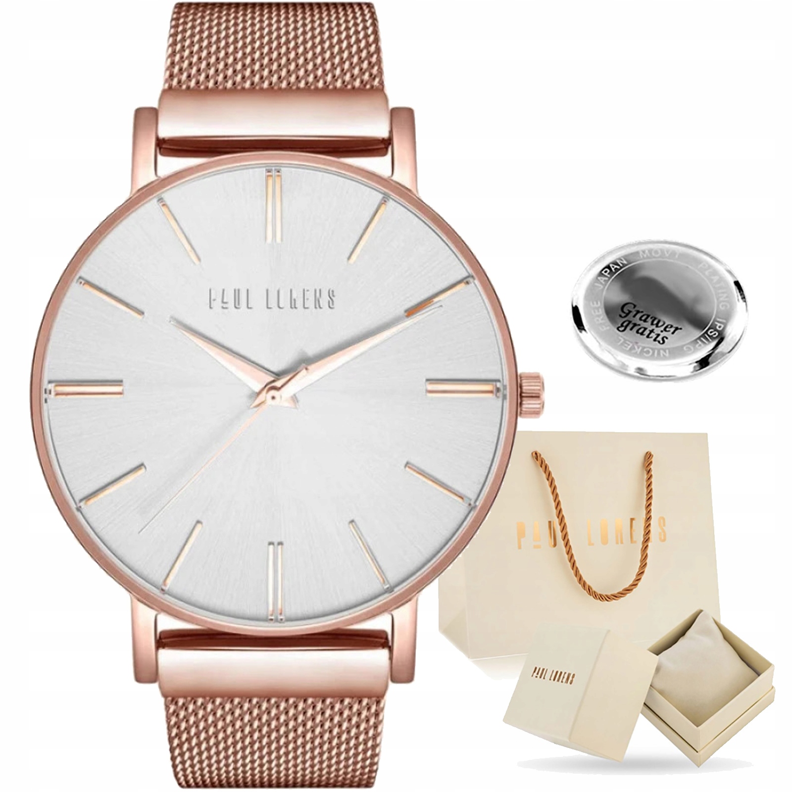 Dámské hodinky Paul Lorens Julie Gravírování krabička