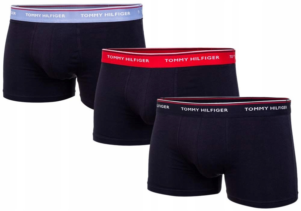

Tommy Hilfiger Bokserki Męskie Trunk 3P Black r.XL