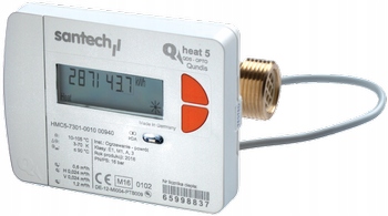 Santech Teplomer QHEAT5 Qp 1,5 M3/H Napájanie