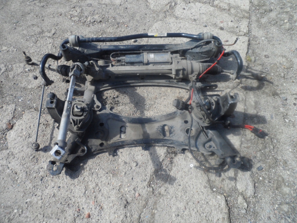 WÓZEK SANKI KOLYSKA TRAWERSA BELKA RAMA PRZÓD BMW X3 F25 X4 F26