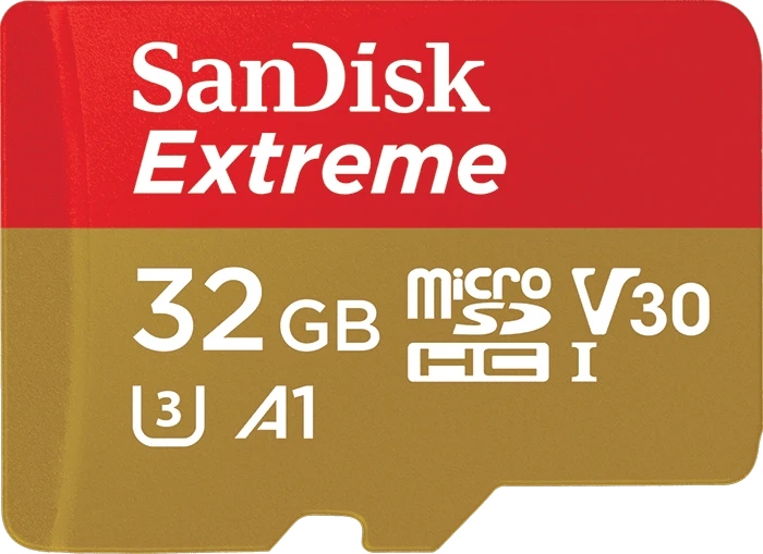 Paměťová karta SanDisk Extreme microSDHC 32 Gb A1 C10 V30 Uhs-i U3 100 MB/s
