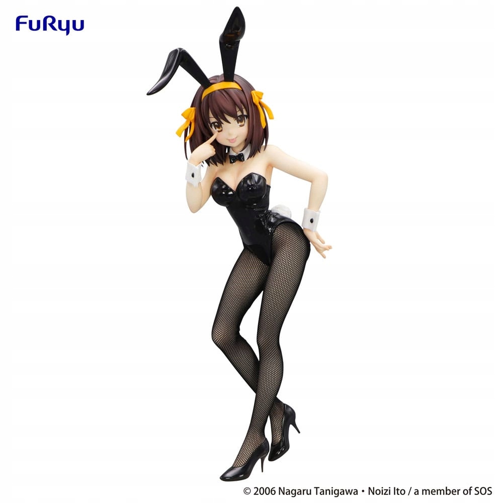 Melancholie Haruhi Suzumiyi Figurka Pvc BiCute Bunnies Haruhi Suzumiya 26 c