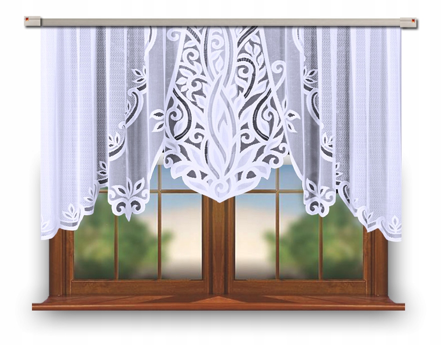 

Firanka Gotowa Żakardowa 120X300 Więcej Wzorów