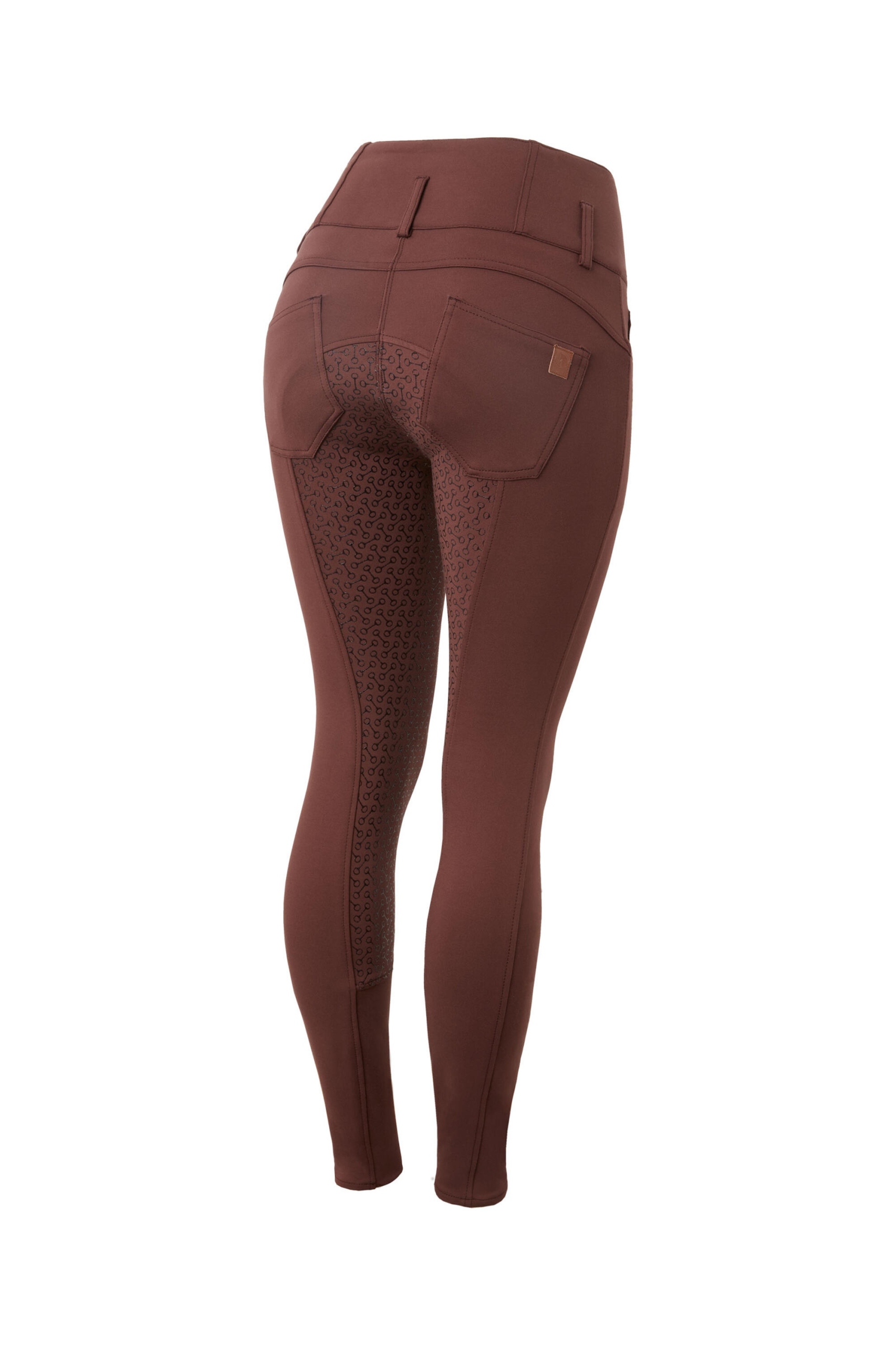 Horze, Bryczesy zimowe Tara, Rum Raisin Brown 44