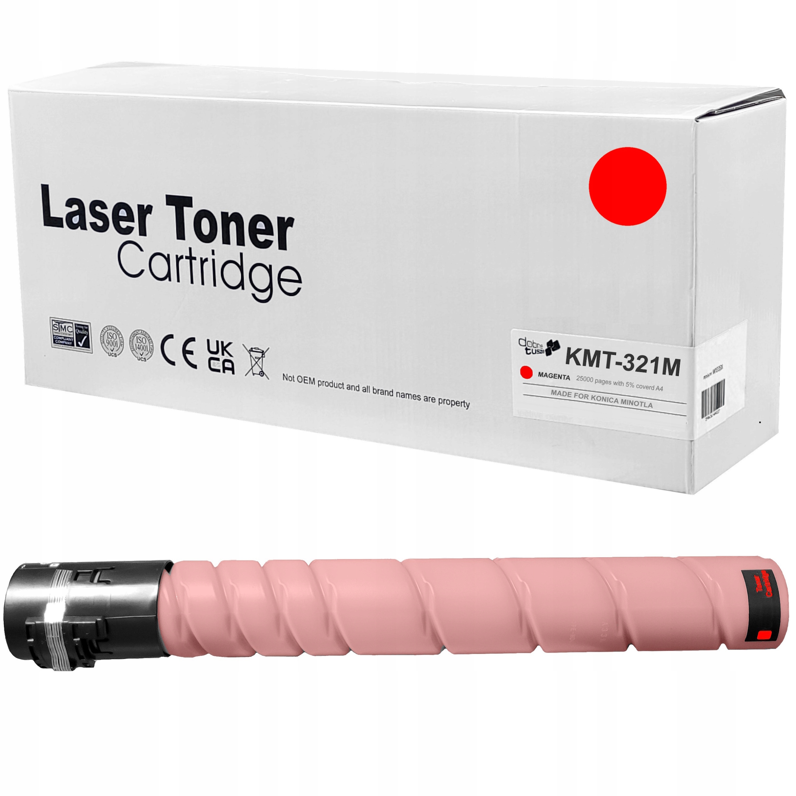 Toner Do Konica Minolta TN321M Bizhub C224 C284 C364 C224e C284e C364e