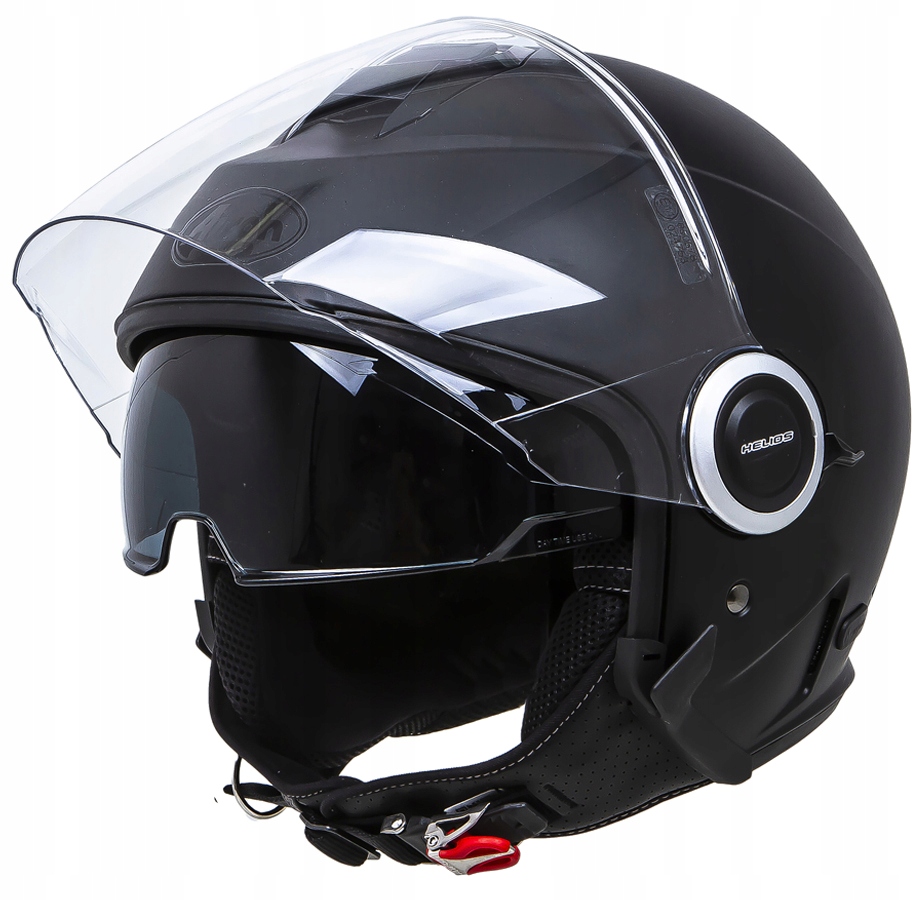 AIROH KASK MOTOYCKLOWY OTWARTY HELIOS BLACK MAT XS Rozmiar XS