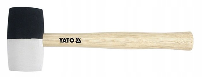 

Yato Młotek gumowy biało czarny 370G YT-4602