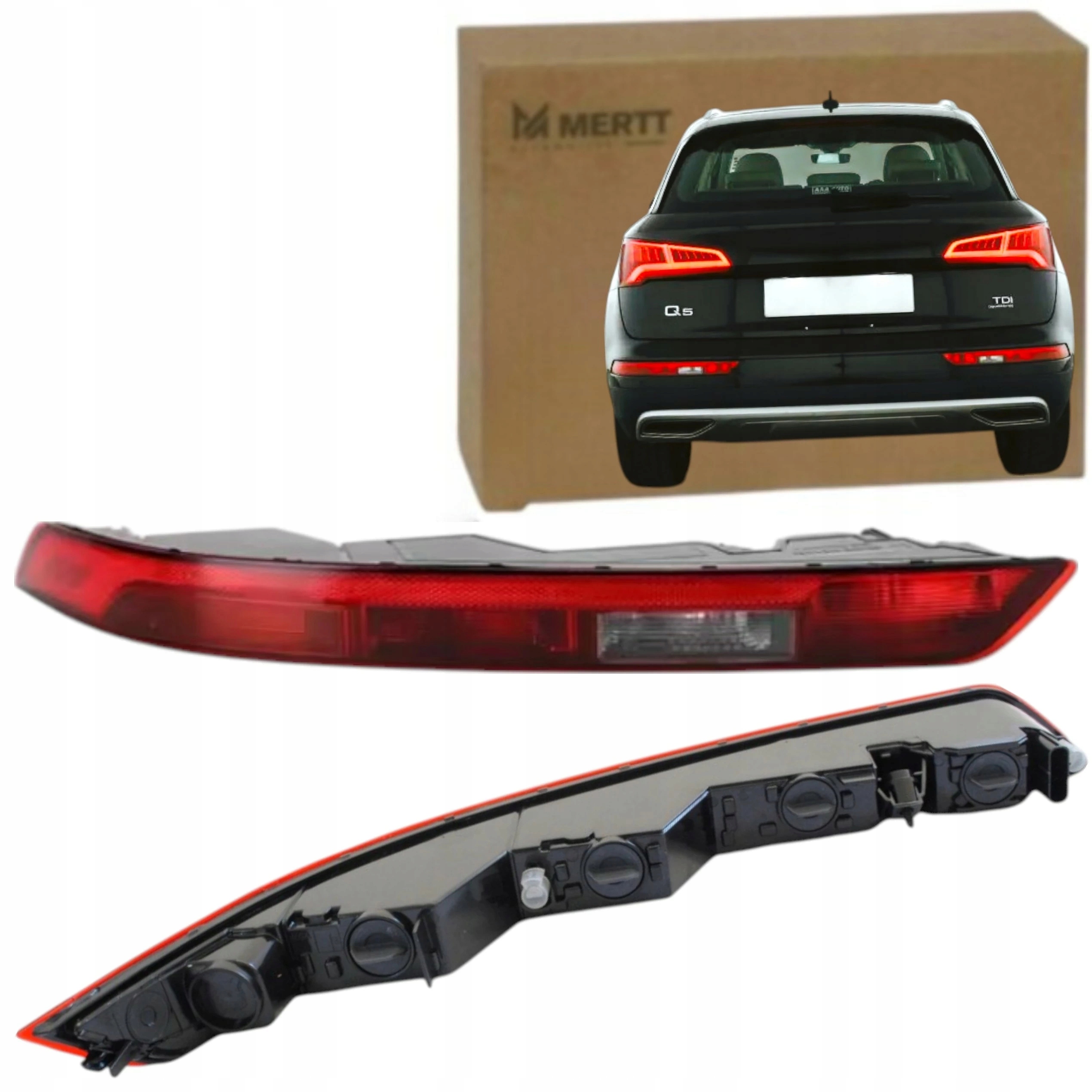 Lampa Zadního Nárazníku Levá Protimlhová Audi Q5 80A 16-20 80A945069