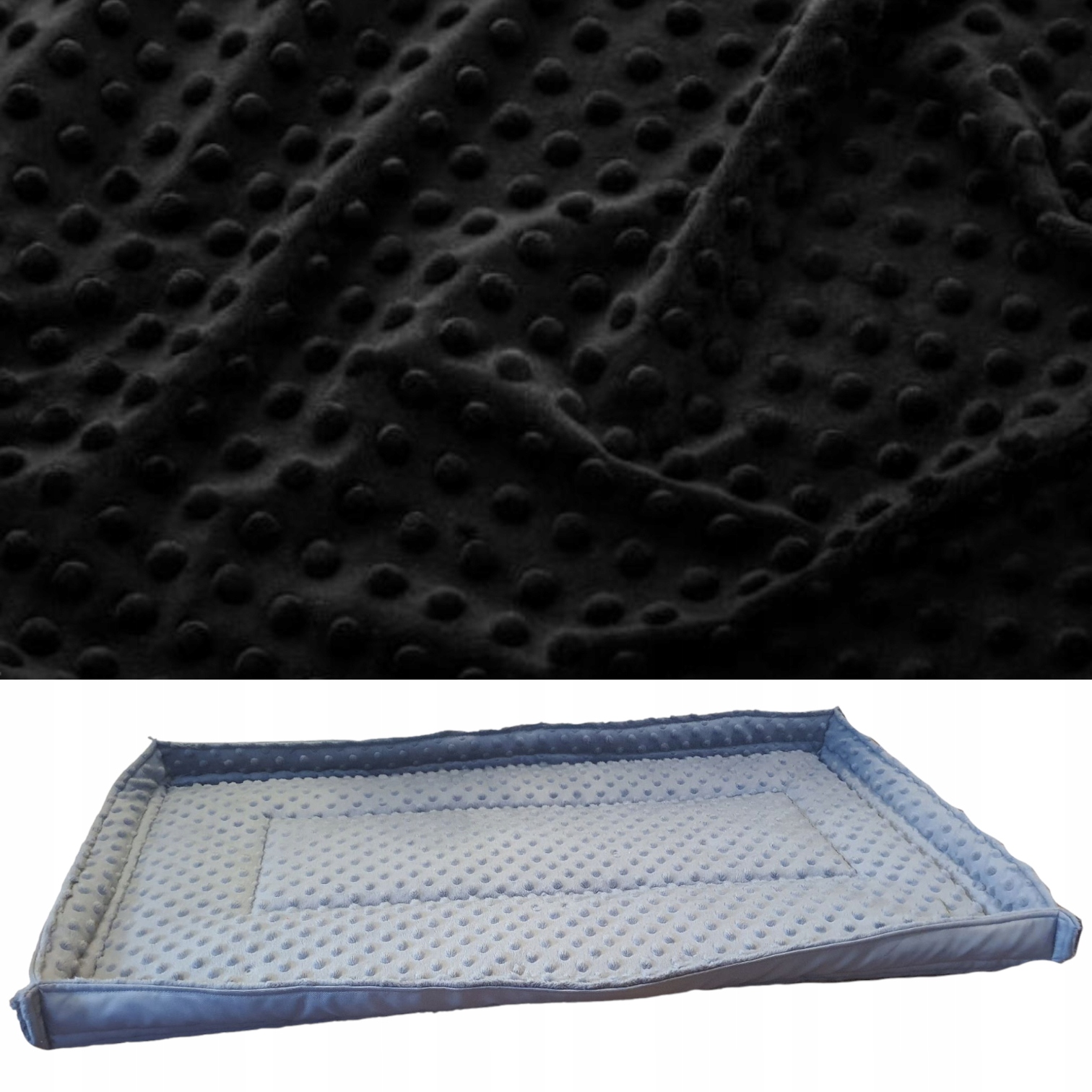 Podložka do klece pro prasátko, ježka 120x60 voděodolná, černá s okraji