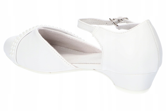 AMERICAN CLUB KOM41 BUTY KOMUNIJNE GALOWE DLA DZIEWCZYNEK KOMUNIA BIAŁE 34 Płeć Dziewczynki