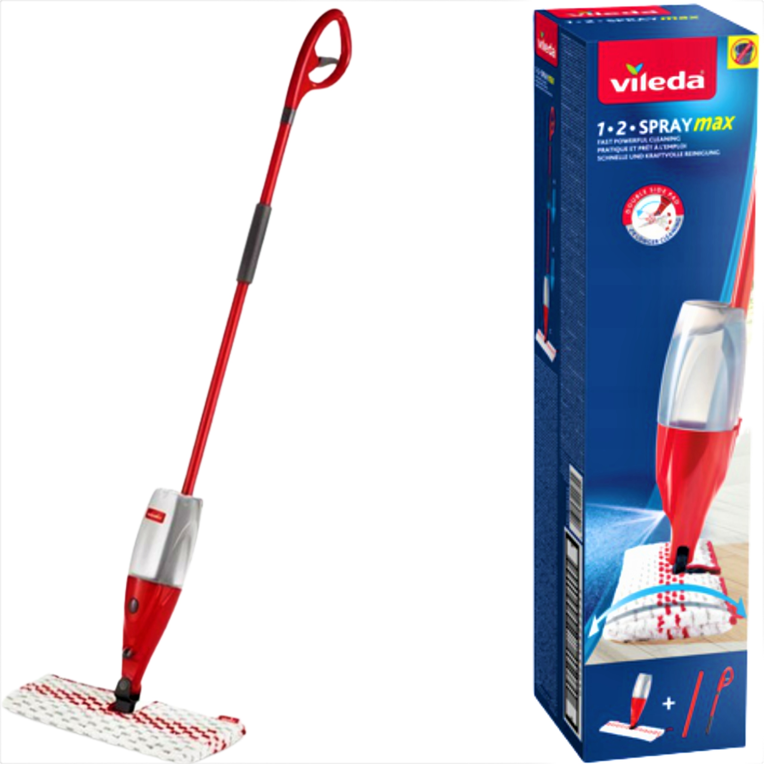 Mop ze spryskiwaczem Vileda 1-2 Spray Max Box