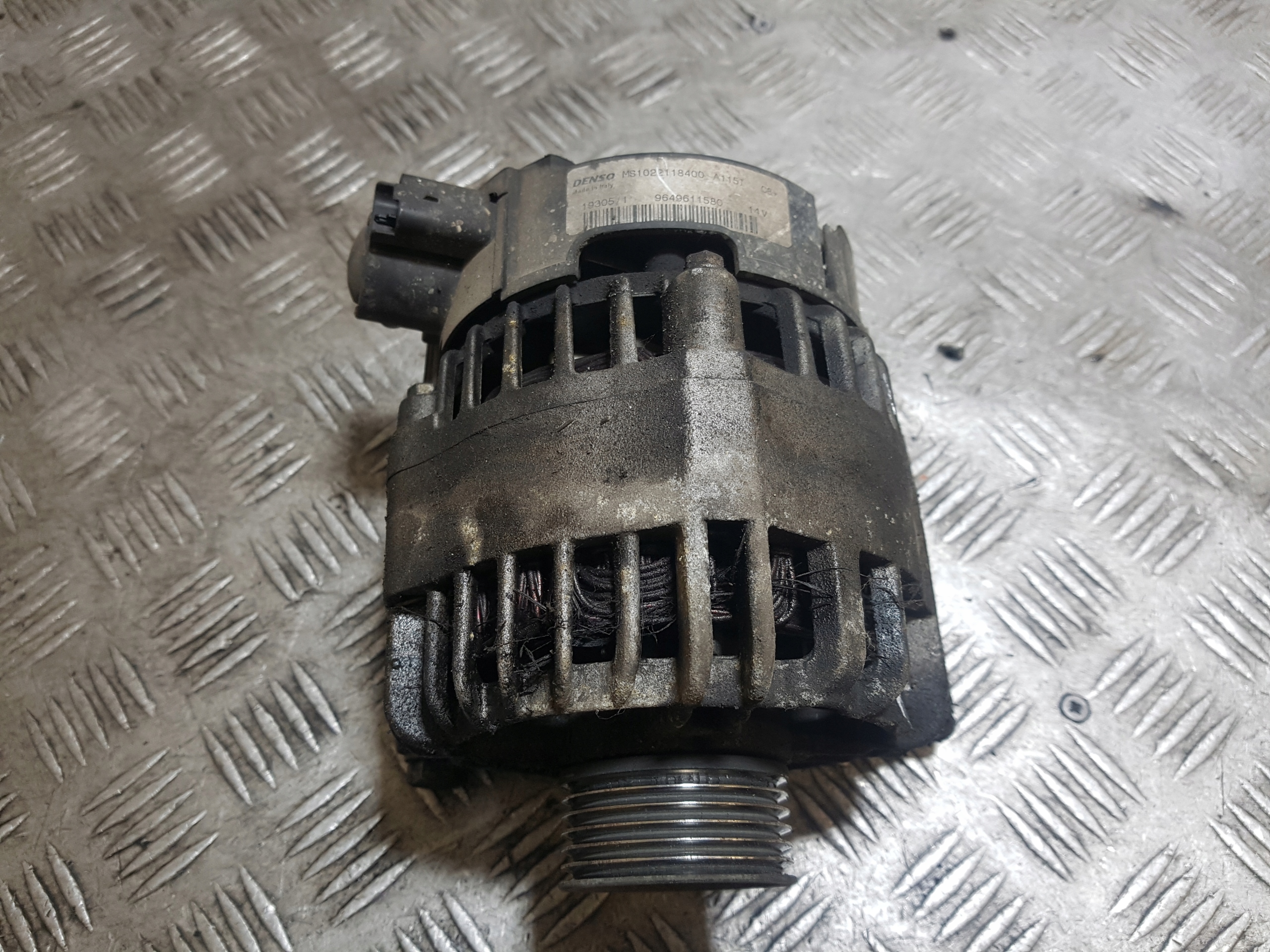 ALTERNATOR PEUGEOT 206 1.4 B DENSO 9649611580