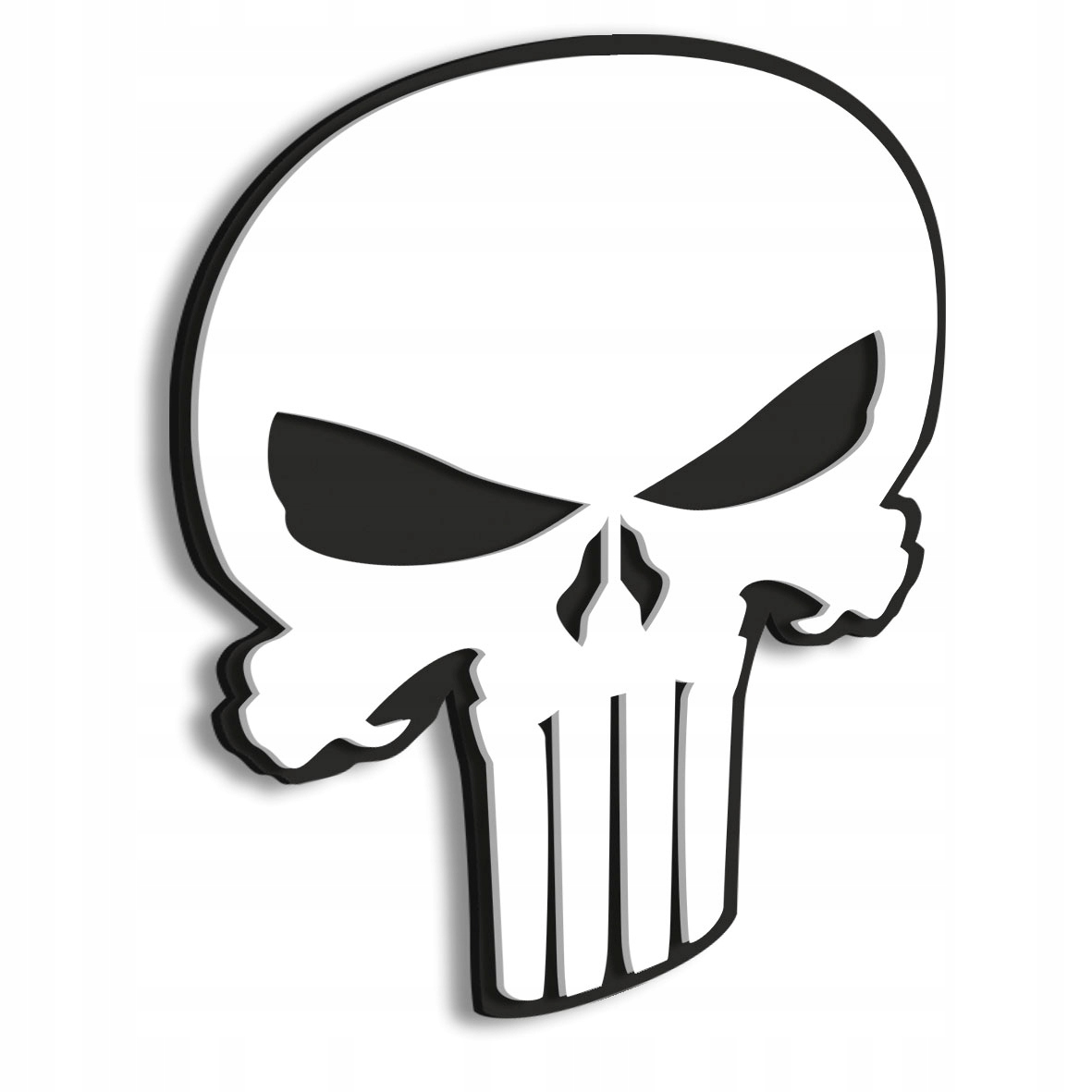 Punisher logo dřevěný obraz Nástěnná dekorace