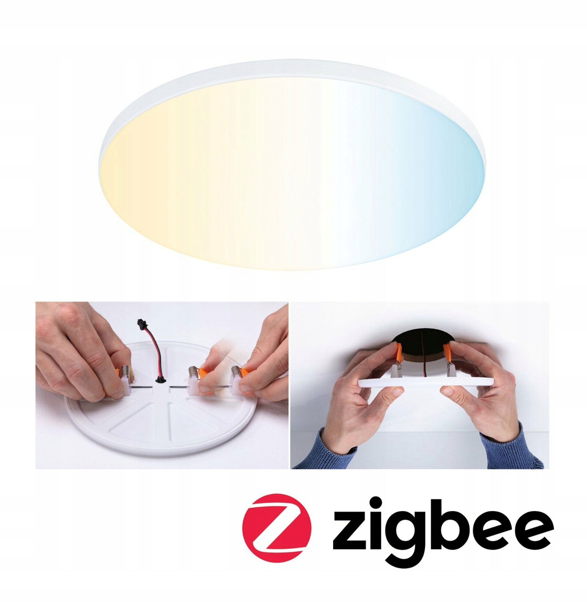 Paulmann VariFit Led Smart Home Zigbee Veluna Edge kruhové 160mm IP44 stmiev