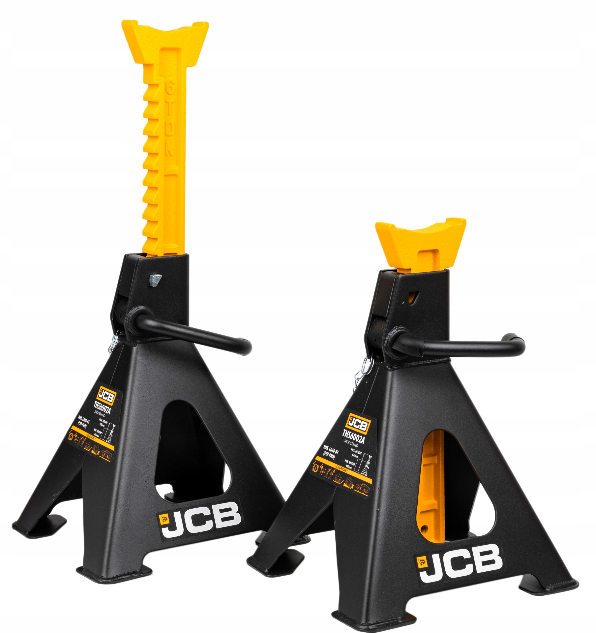2x KOBYŁKI 6T SAMOCHODOWE PODSTAWKI PODPORY WARSZTATOWE DO PODNOSNIK ŻABA Marka JCB