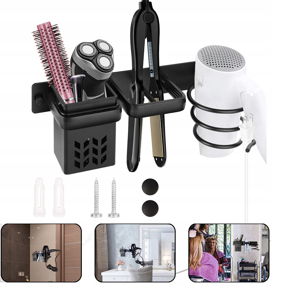Držák Na Fén A Žehličku Na Vlasy