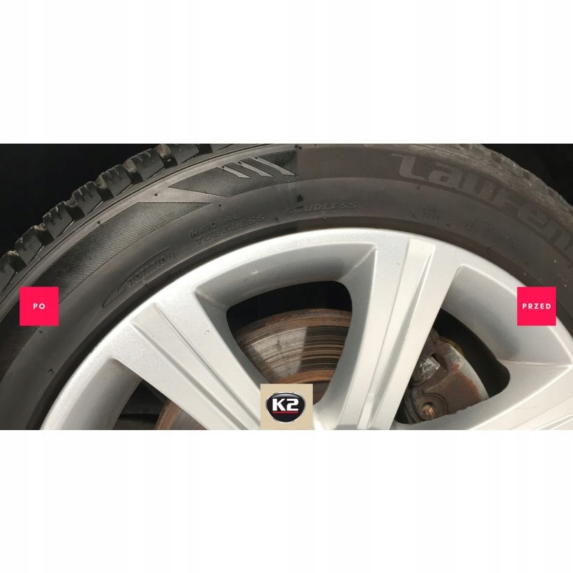 K2 BOLD PLYN DO NABLYSZCZANIA OPON 5L EAN 5906534004062