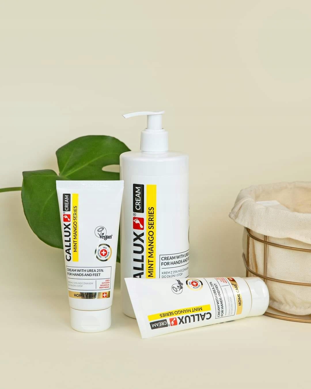 CALLUX krem z mocznikiem 25% Mango-Mięta do dłoni i stóp 100ml Marka Callux