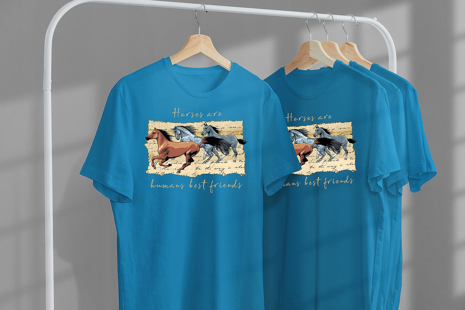 T-SHIRT KOSZULKA DLA DZIECKA KONIE 140 SUPER JAKOŚĆ Rozmiar M