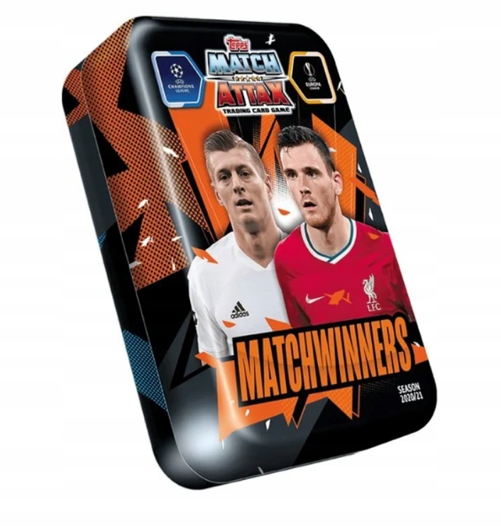 Puszka CHAMPIONS LEAGUE 2021 DUŻA PUSZKA Match Attax MATCHWINNERS