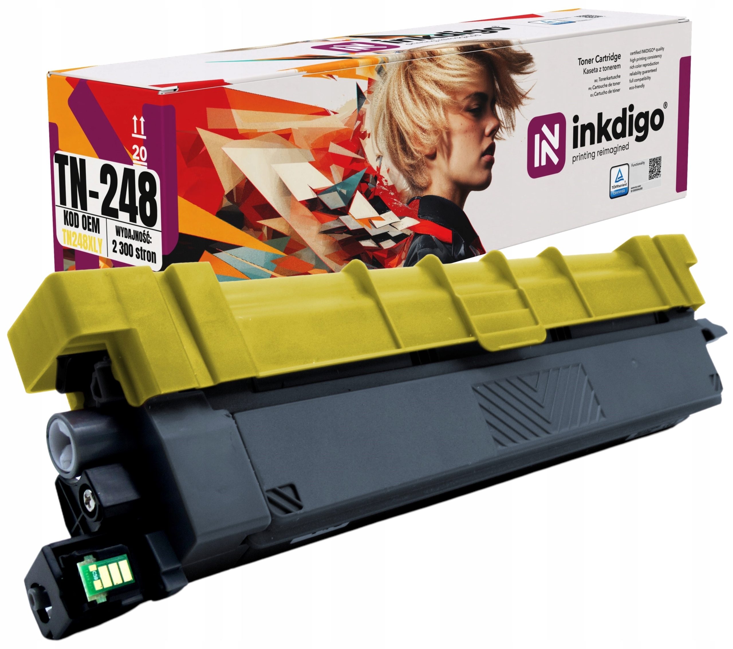 Náhradní Toner TN-248Y XL Pro Tiskárnu Brother DCP-L3515 MFC-L3740