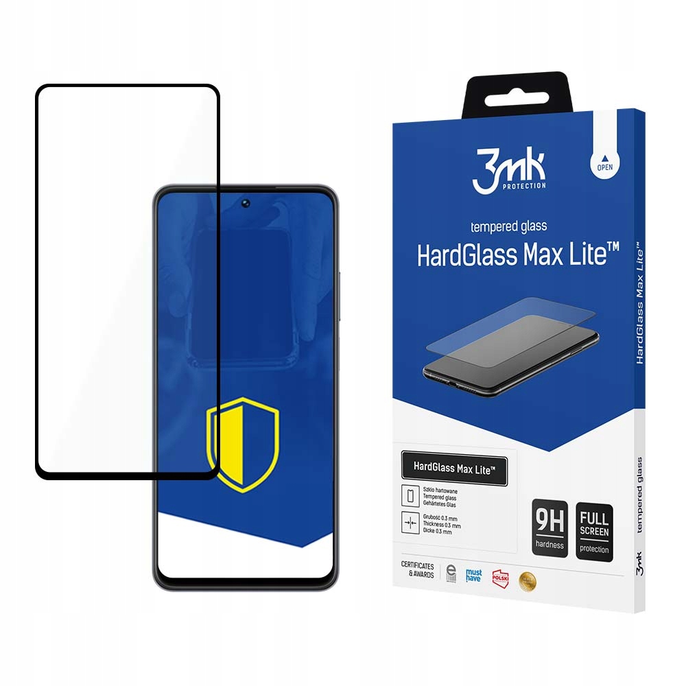 Szkło 9H 3mk HardGlass Max Lite™ na Realme C55 3mk Protection