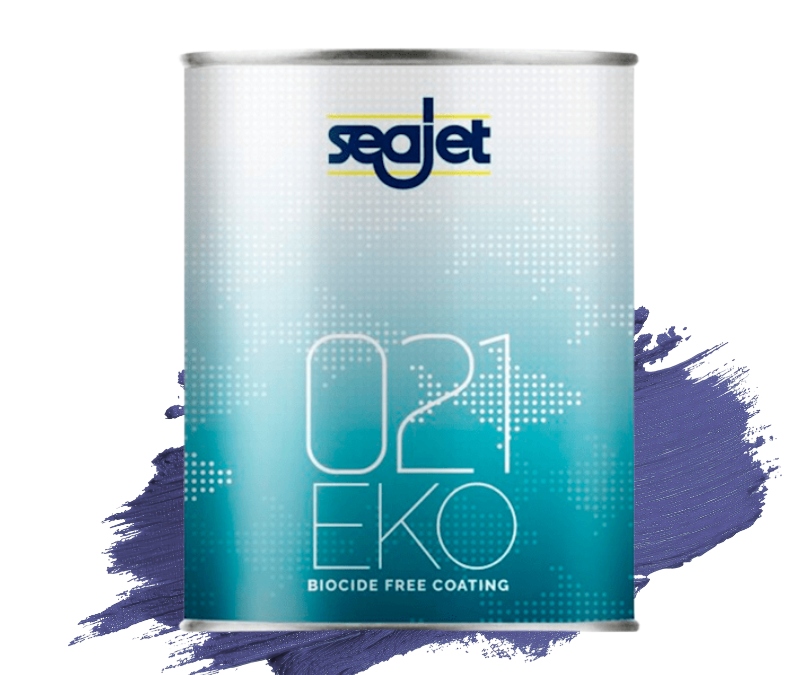 Barva Seajet Eko 021 modrá, 0,75 l, protiporostová, jachtová, pro lodě