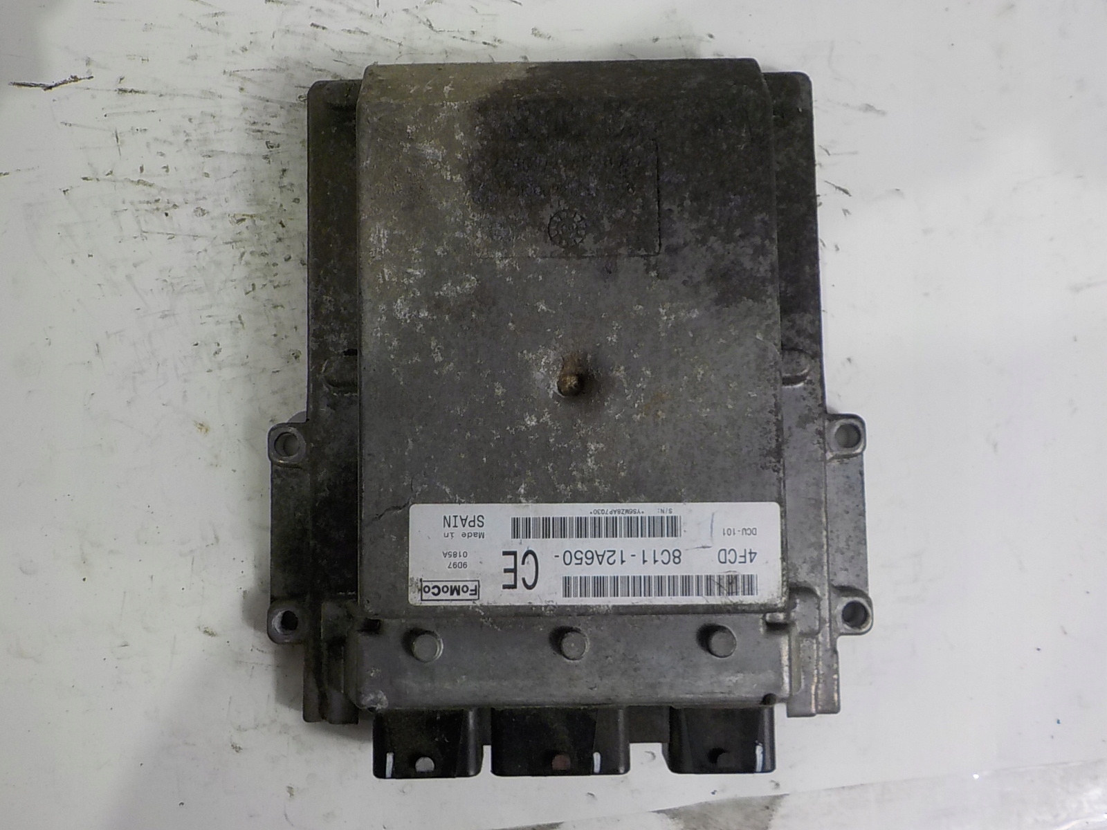 FORD TRANSIT VII MK7 computer bedienteil 8C11-12A650-CE 4FCD DCU-101