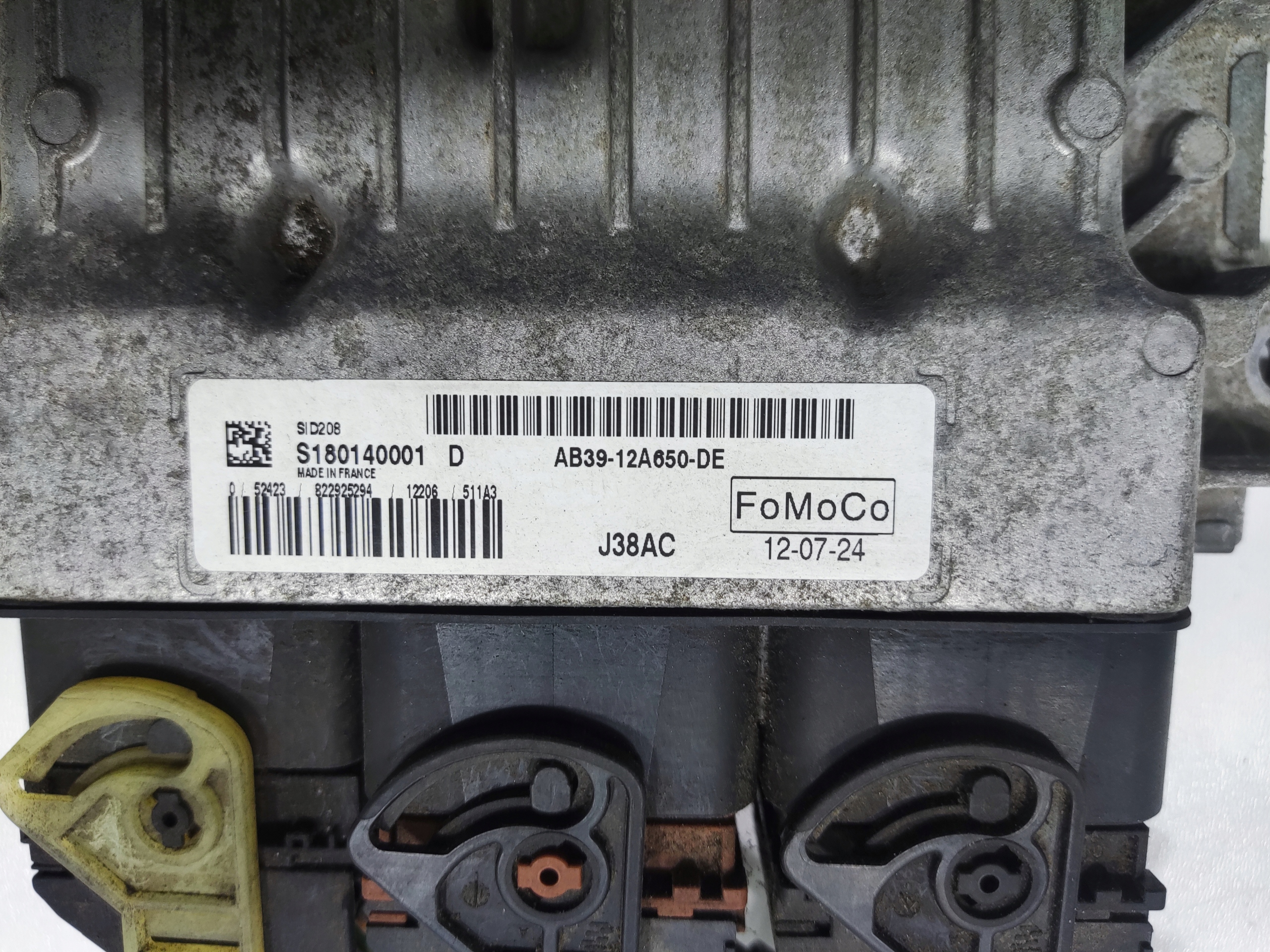 computer control unit FORD RANGER IV V 2.2 TDCI AB39-12A650-DE S180140001 12