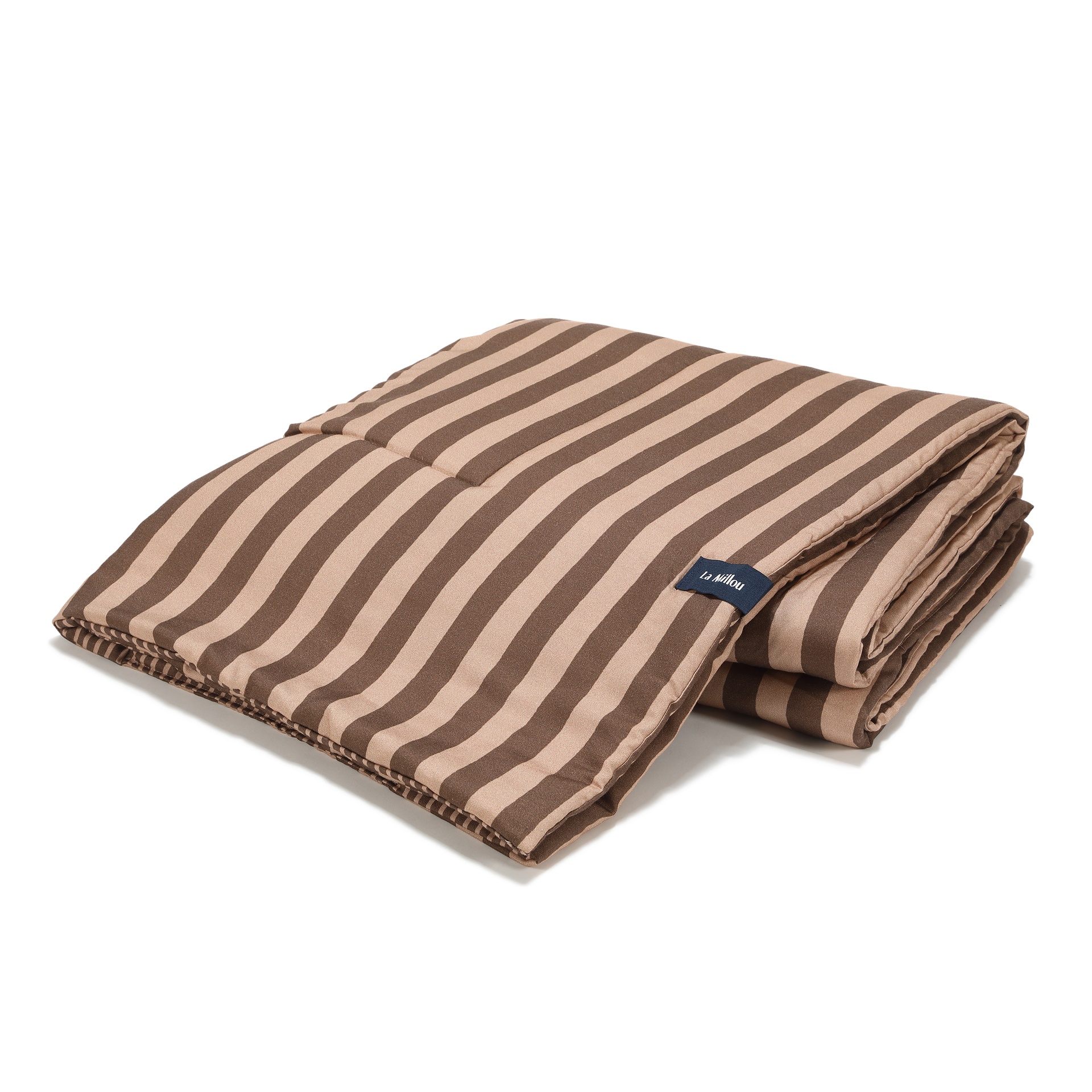 La Millou Kołdra Bamboo Stripes Brown