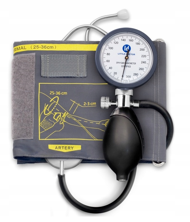 Ciśnieniomierz mechaniczny LD81 Manometr Stetoskop