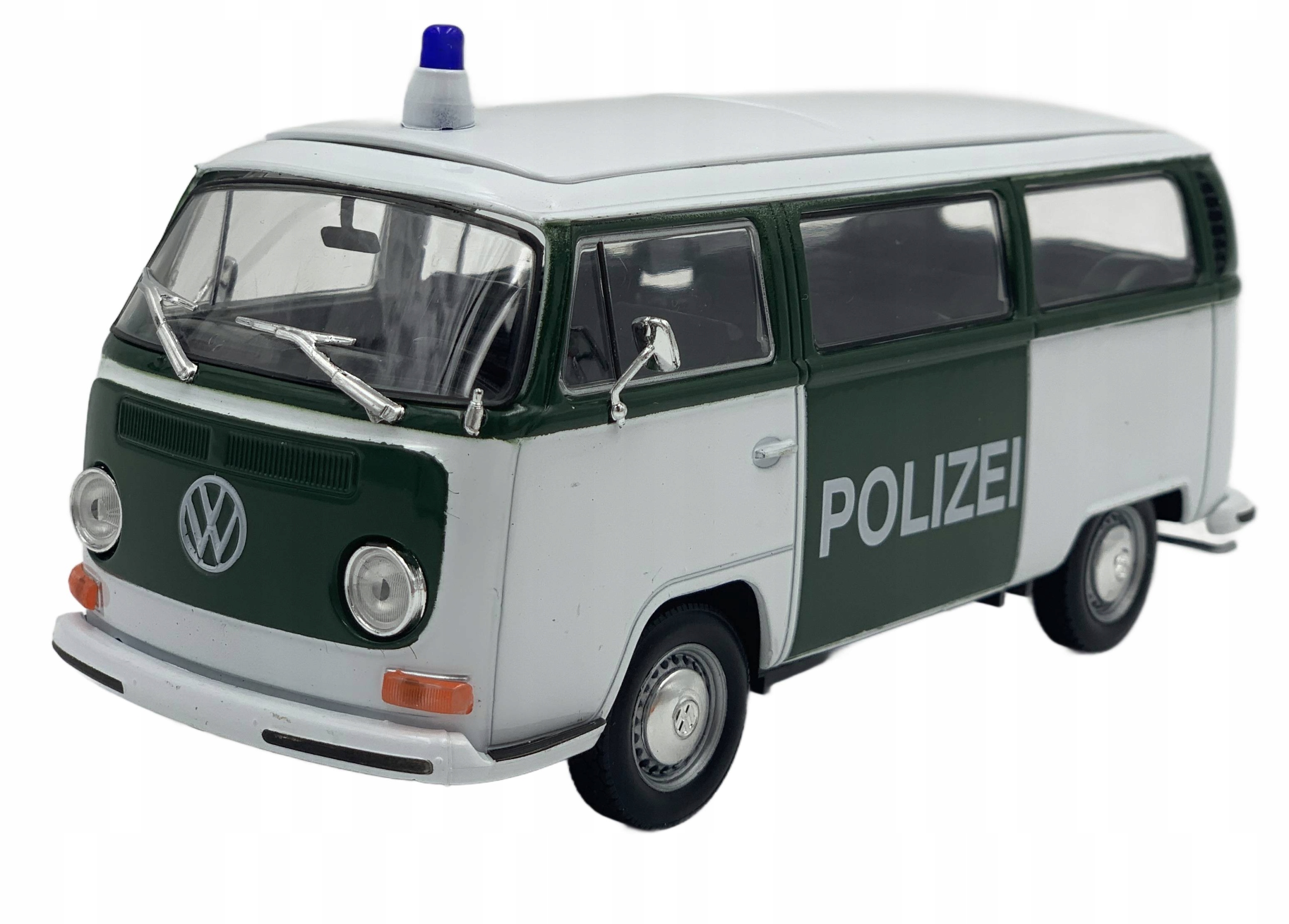 Vw Volkswagen T2 1972 Polizei Policie 22472GP Welly 1:24