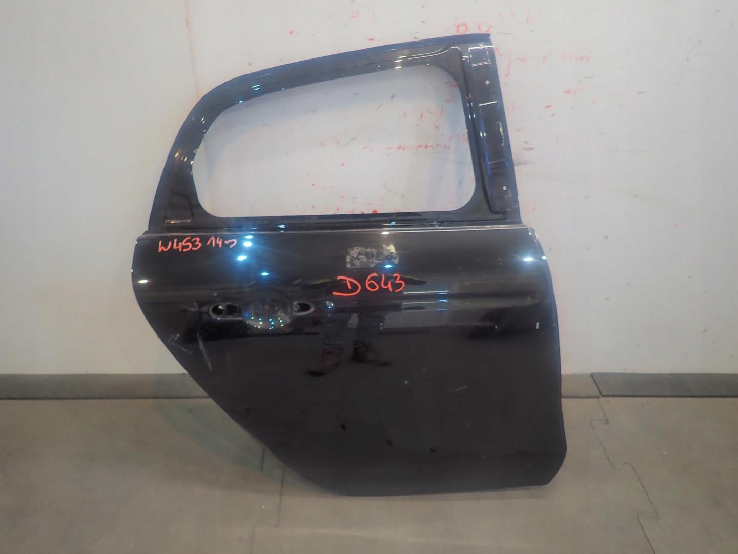 door rear part rear. right SMART W453 A453 2014