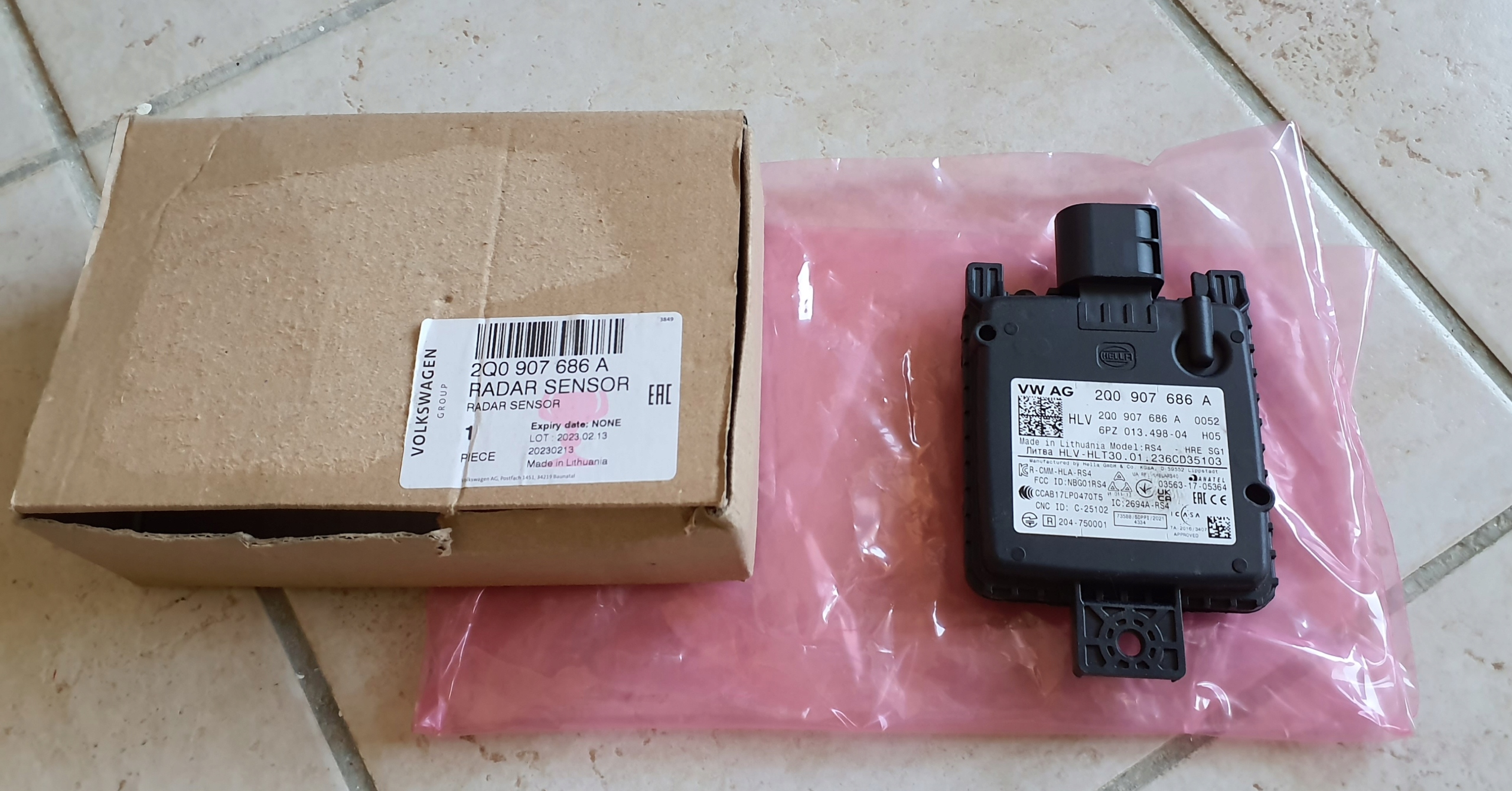 VOLKSWAGEN MODUŁ SIDE ASSIST 2Q0907686A