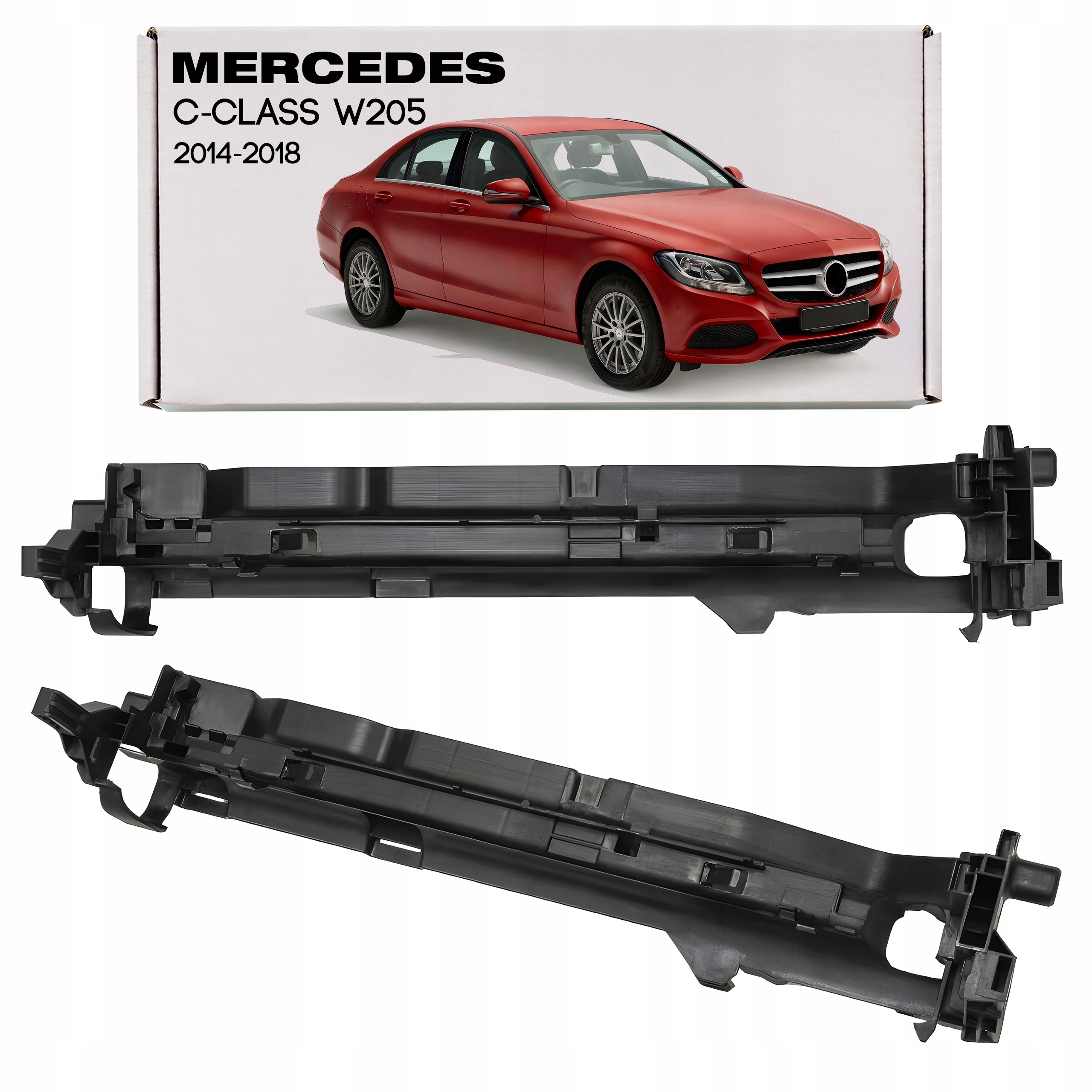 Mercedes C-class W205 2014-18 Upevnění Pravého Bočního Chladiče A0995042218