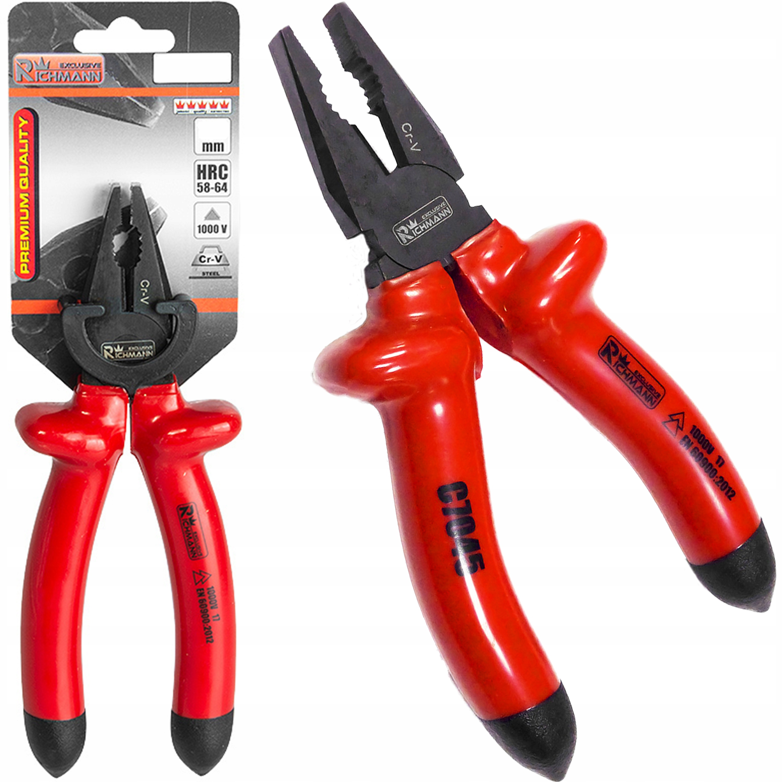 

Kombinerki Elektryczne Szczypce 160MM 1000V C7045