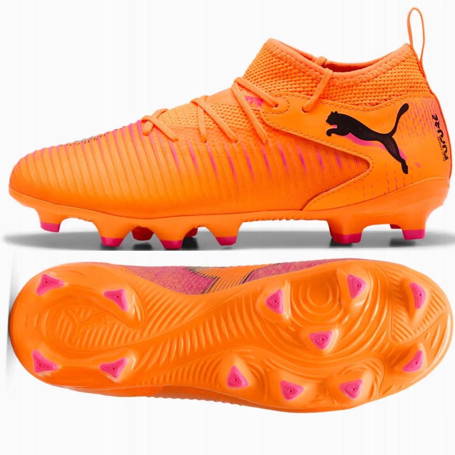 Puma Future 8 Match Jr Fg/ag (38,5) Boty Lanki Dětské Oranžové