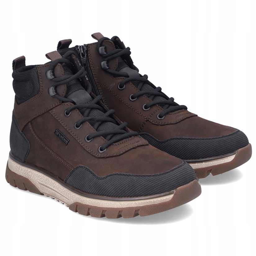 Rieker B9310-24 Hnědé pánské nepromokavé Kotníkové Boty hnědé Vel. vel. .40