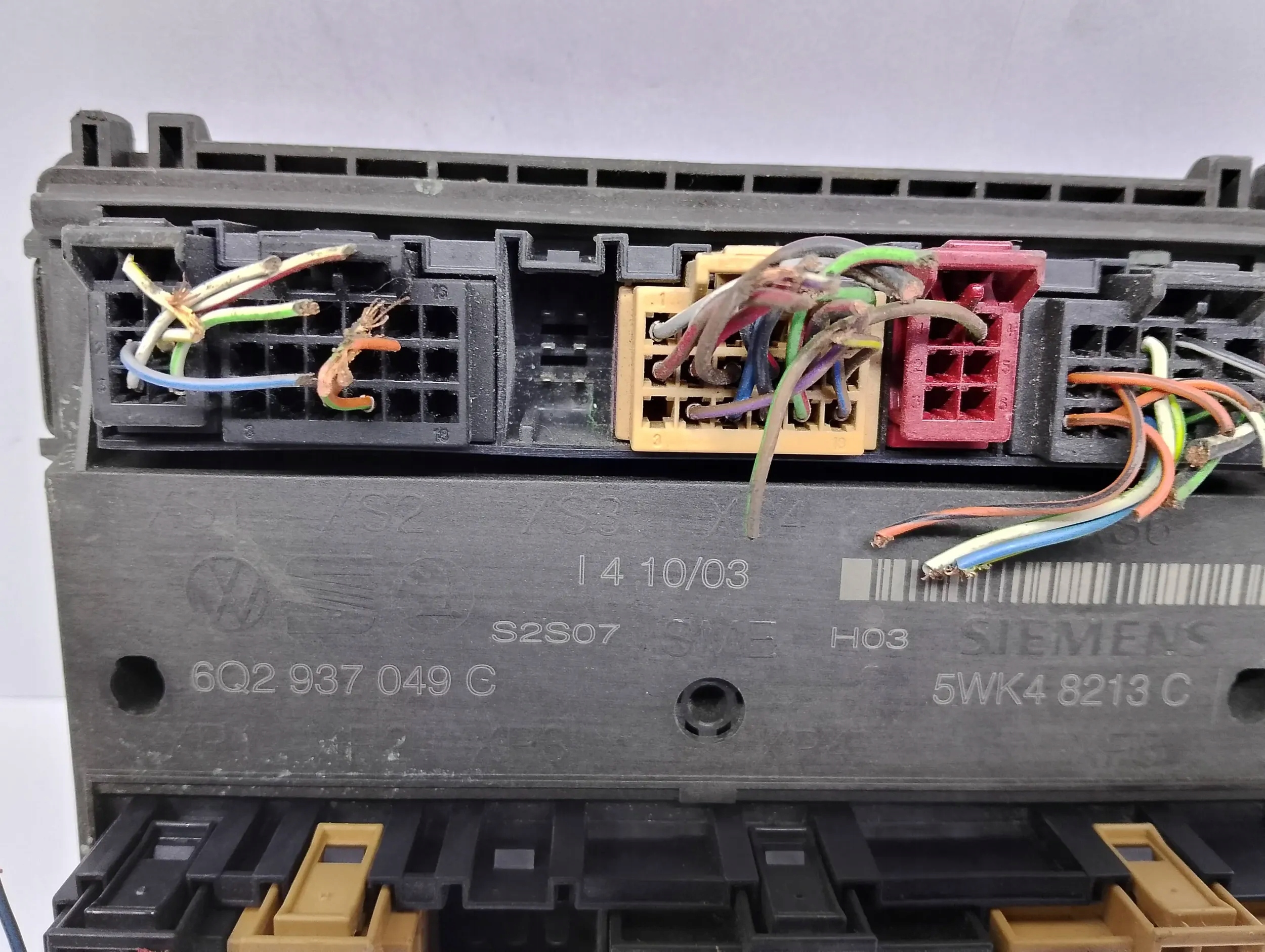 compartment control unit comfort control unit Volkswagen Polo 9N