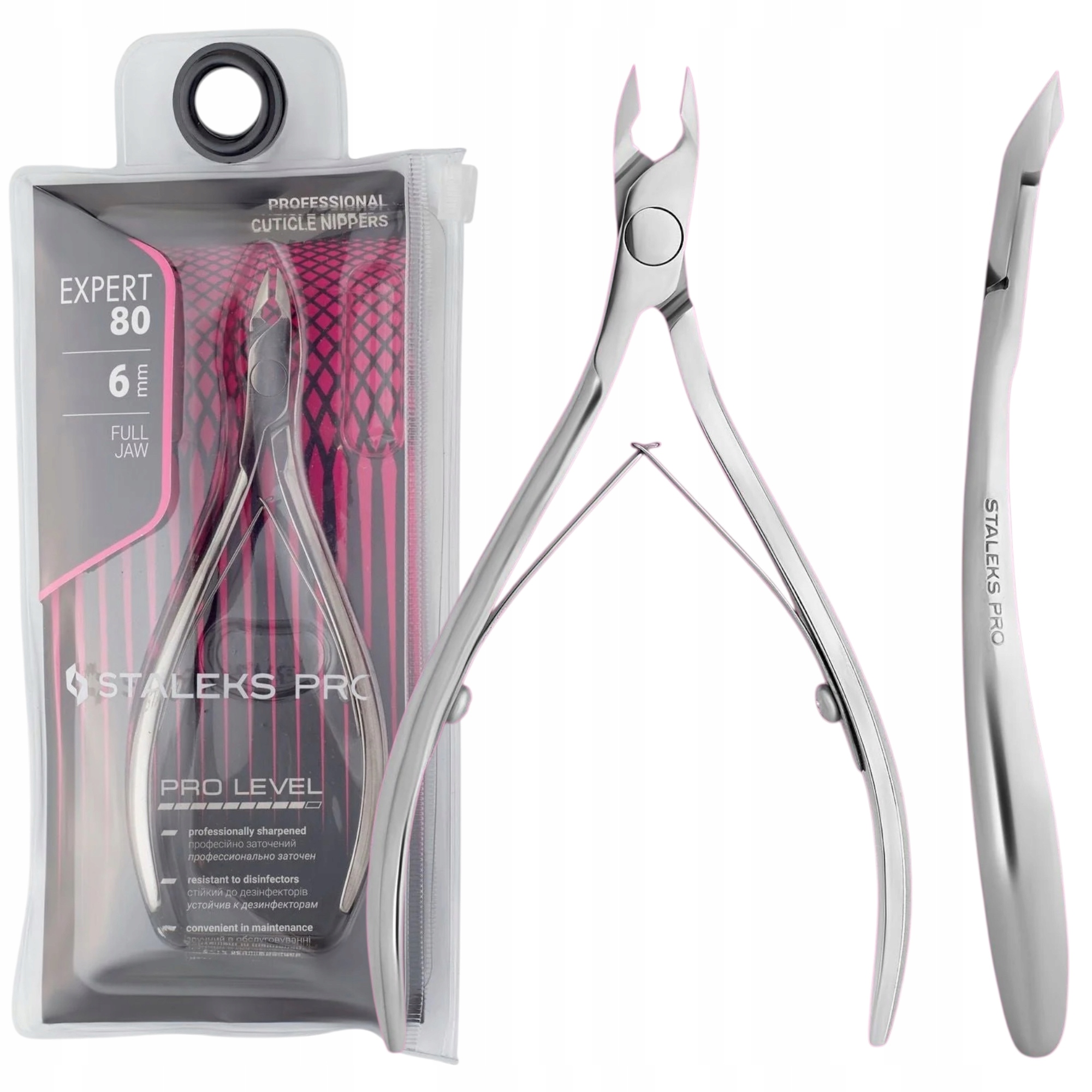 Staleks Profesionální nůžky na kůžičku 6 mm Expert 80