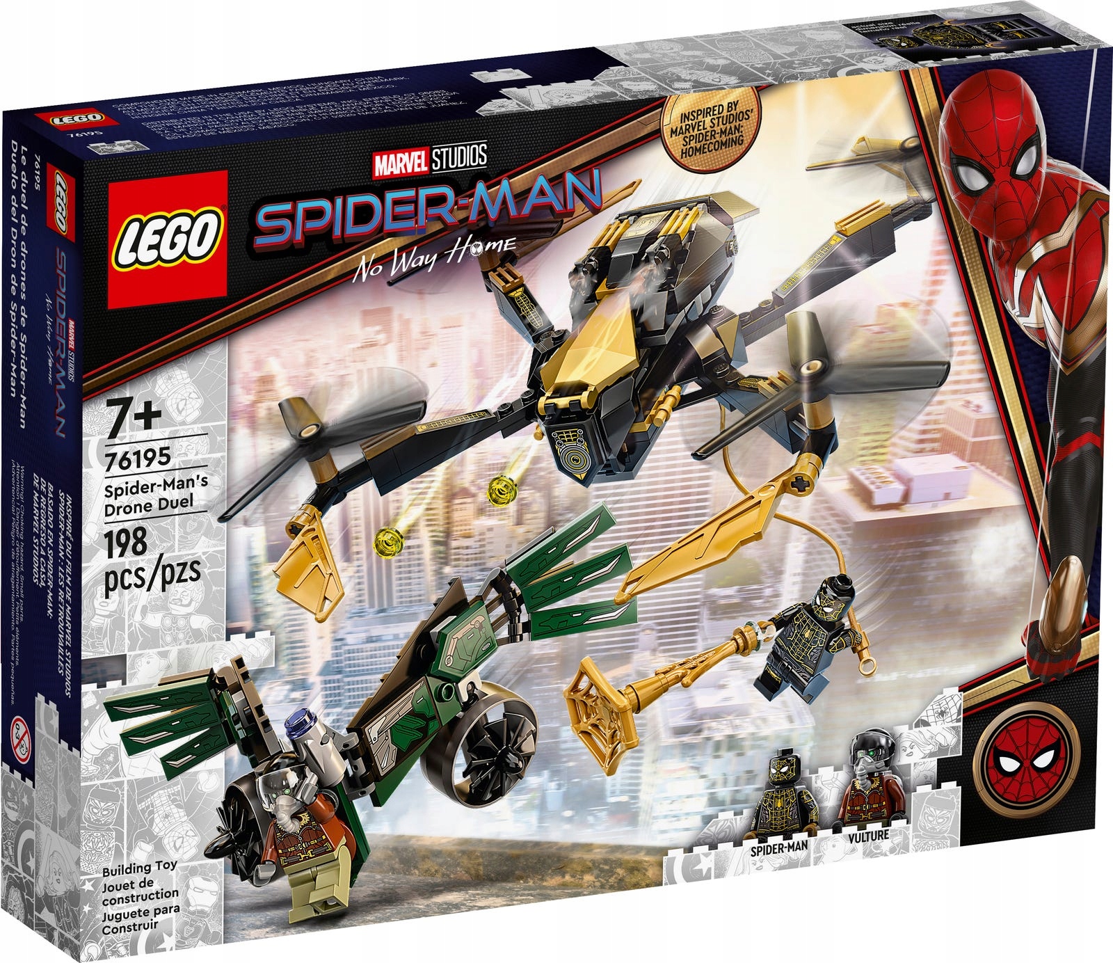Lego Marvel Heroes 76195 Bojový dron Spider-Mana