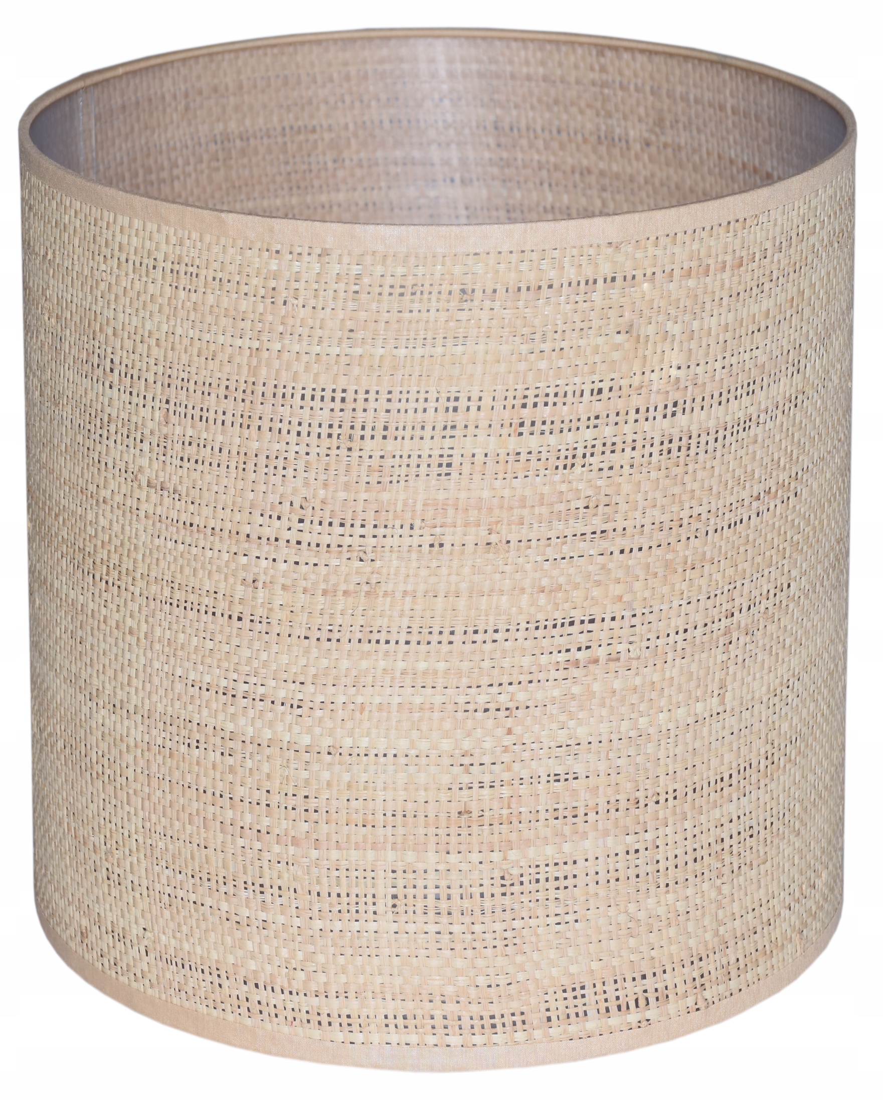 Stínidlo válec E27 rafia ratan boho 15 cm h15 Carini