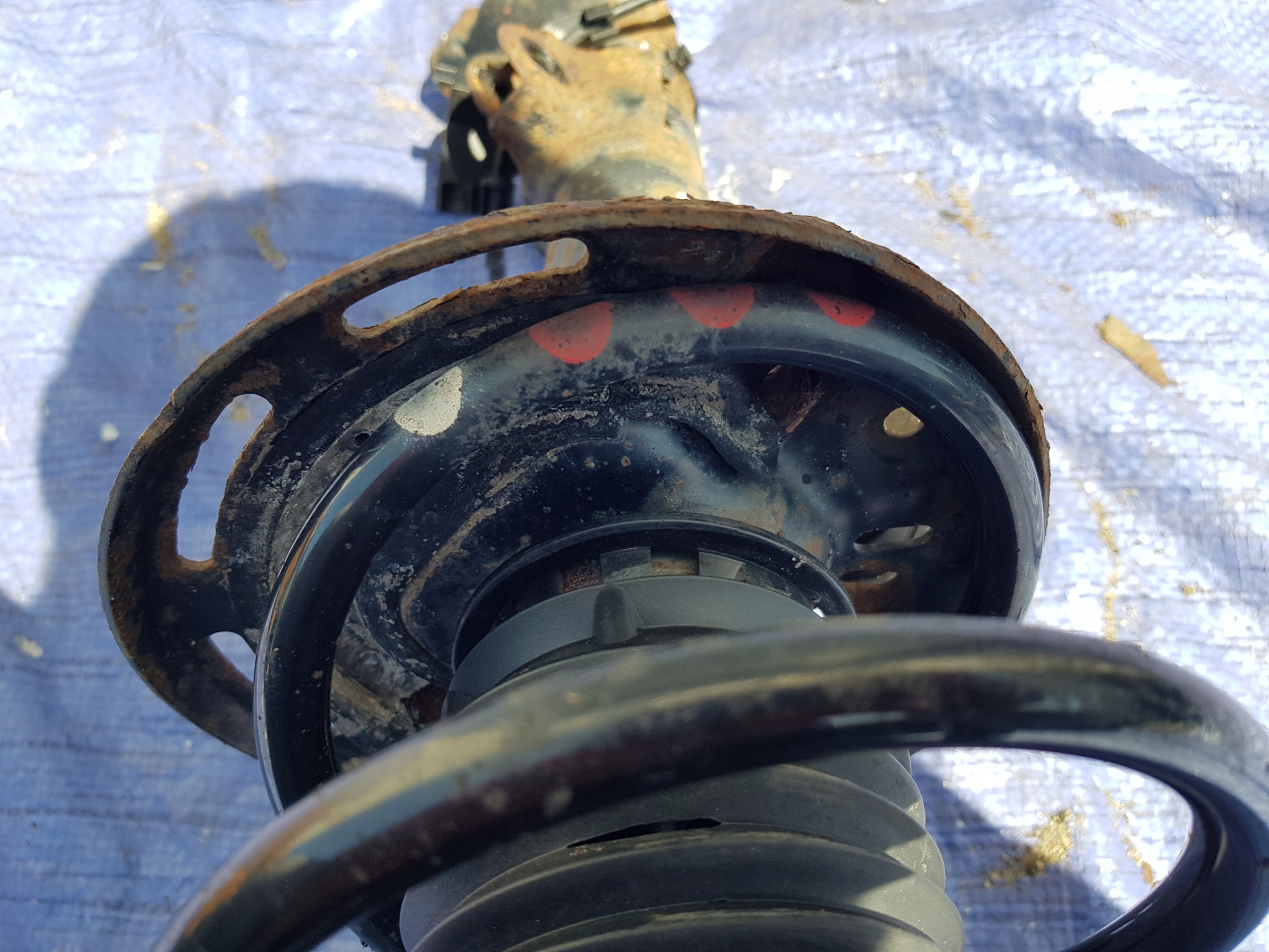 shock absorber front left right MERCEDES W207 W204 2043202166