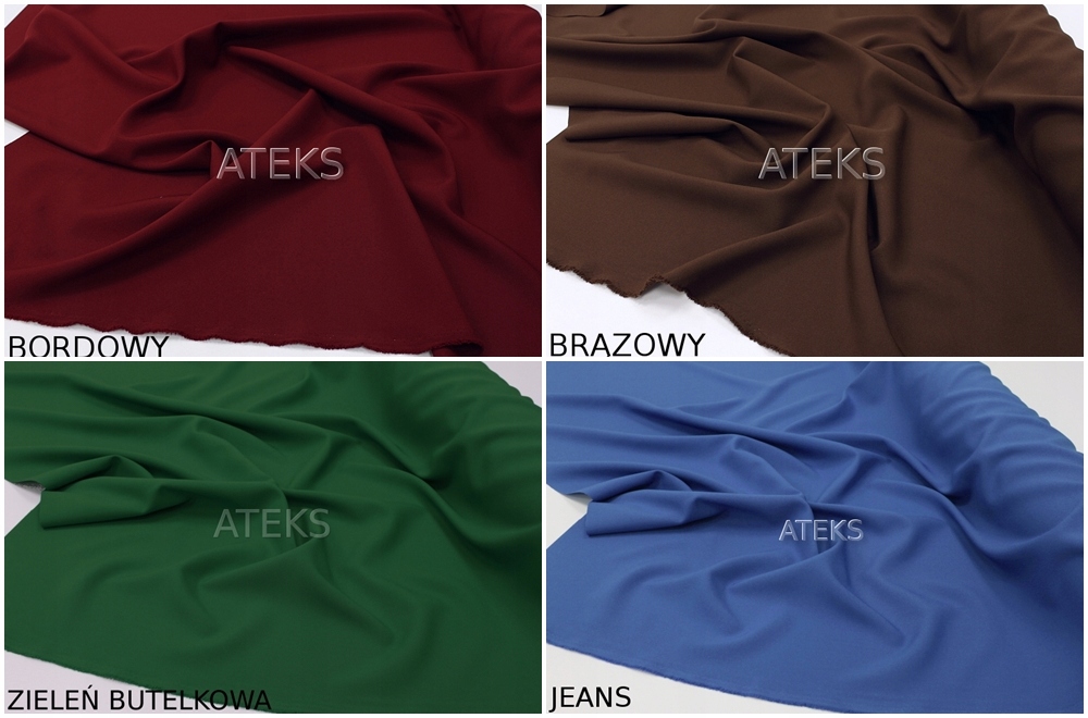 MATOWY MATERIAŁ GŁADKA TKANINA NA ZASŁONY 150 cm Stan opakowania oryginalne