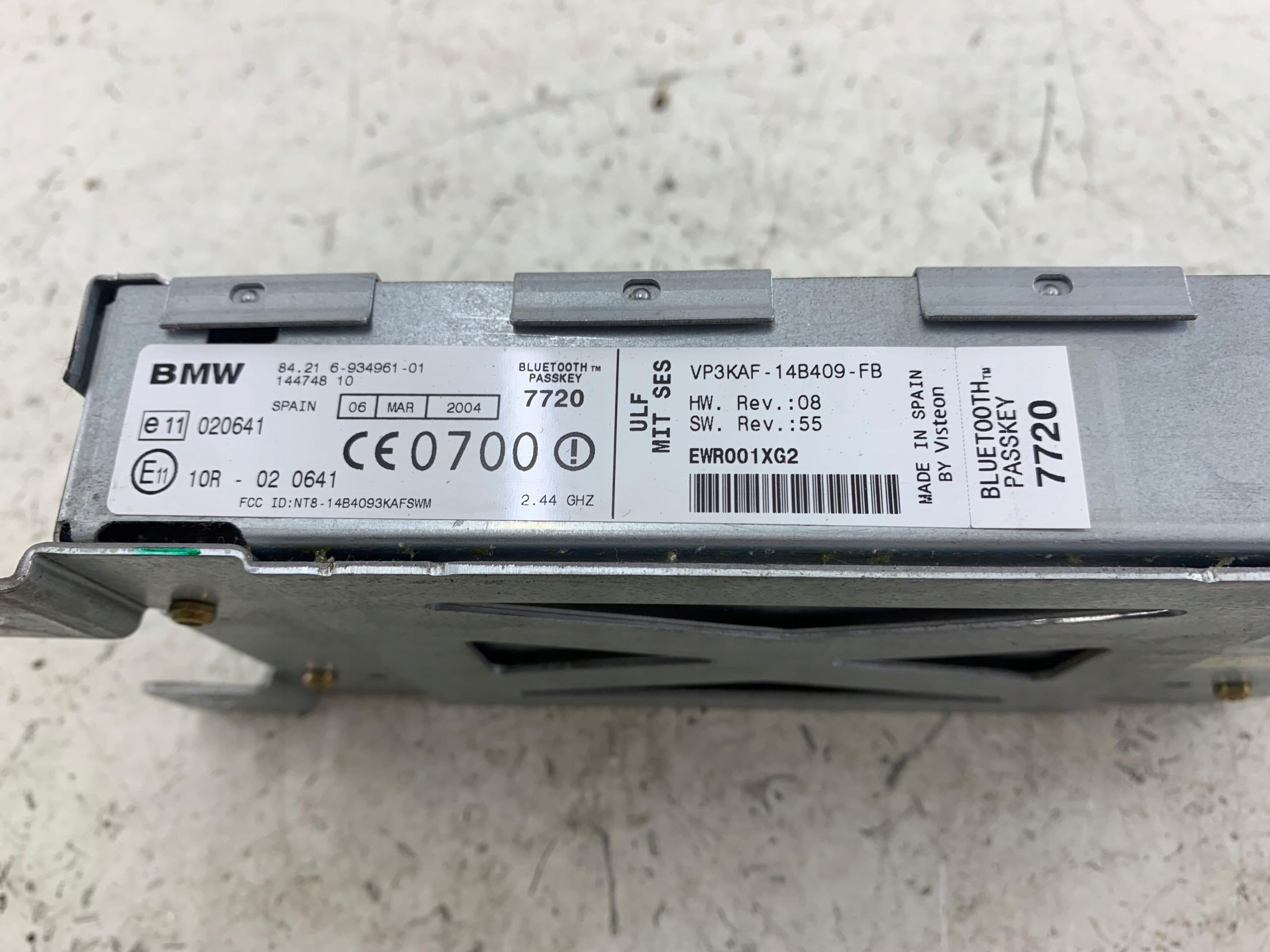 BMW E39 E46 modul Bedienteil BLUETOOTH 6934961