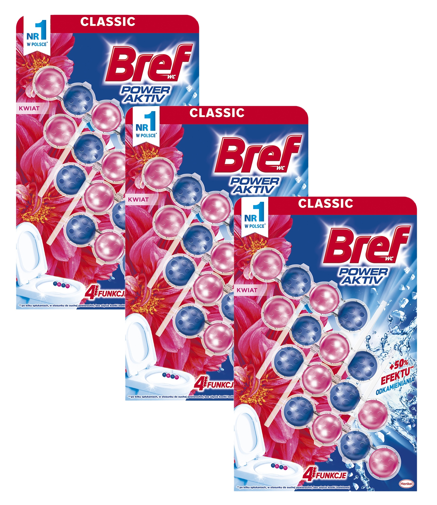 

Bref Power Active Zawieszka Wc kwiatowa 12x50